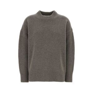 Co Women Grey Wool Blend Oversize Sweater